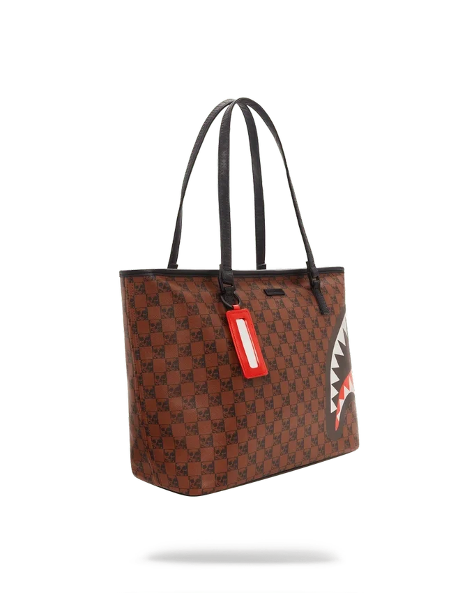 SHARKS AND SKULLS TOTE