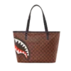 SHARKS AND SKULLS TOTE