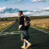 SHARKS IN PARIS BLUR EFFECT BACKPACK