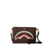 SHARKS IN PARIS BLUR EFFECT CROSSOVER CLUTCH