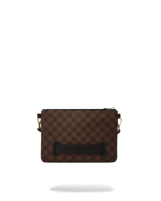SHARKS IN PARIS BLUR EFFECT CROSSOVER CLUTCH