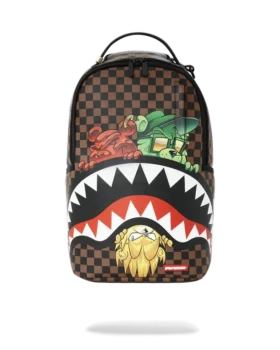 SHARKS IN PARIS CHARACTERS SNEAKIN BACKPACK (DLXV)