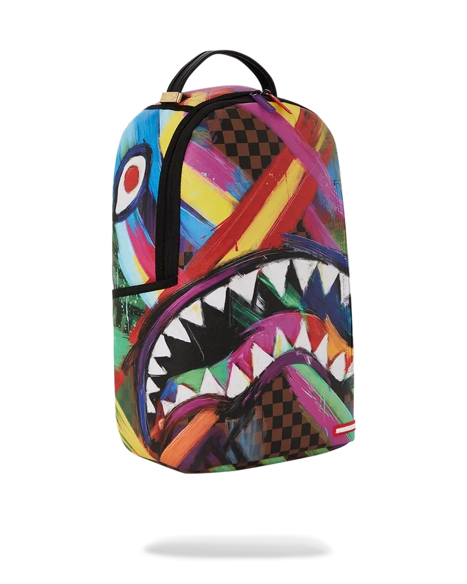SHARKS IN PARIS CITY STREAKS BACKPACK (DLXV)