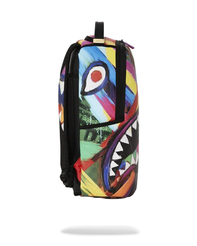 SHARKS IN PARIS CITY STREAKS BACKPACK (DLXV)