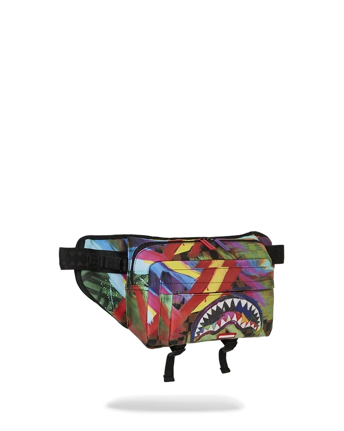 SHARKS IN PARIS CITY STREAKS CARGO CROSSBODY