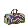 SHARKS IN PARIS CITY STREAKS DUFFLE
