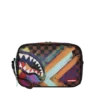 SHARKS IN PARIS CITY STREAKS TOILETRY BAG