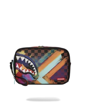 SHARKS IN PARIS CITY STREAKS TOILETRY BAG