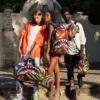 SHARKS IN PARIS CITY STREAKS TOILETRY BAG
