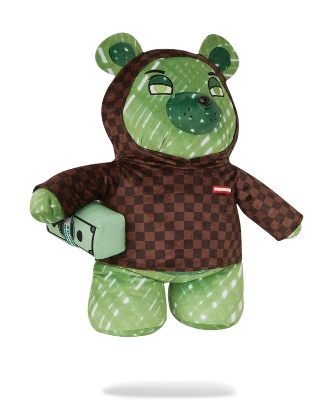 SHARKS IN PARIS FADE AWAY HOODIE MONEYBEAR TEDDYBEAR BACKPACK