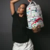 SHARKS IN PARIS GLITCH RIDER BACKPACK (DLXV)