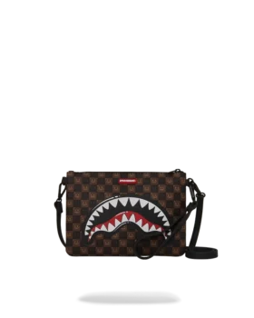 SHARKS IN PARIS GRIN & GRIND CROSSOVER CLUTCH
