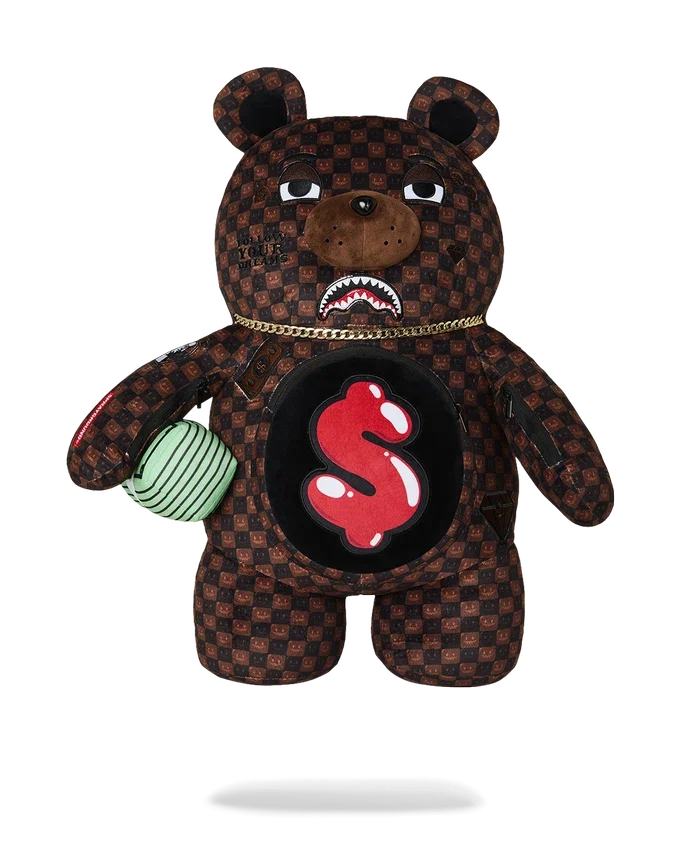 SHARKS IN PARIS GRIN & GRIND MONEYBEAR BACKPACK