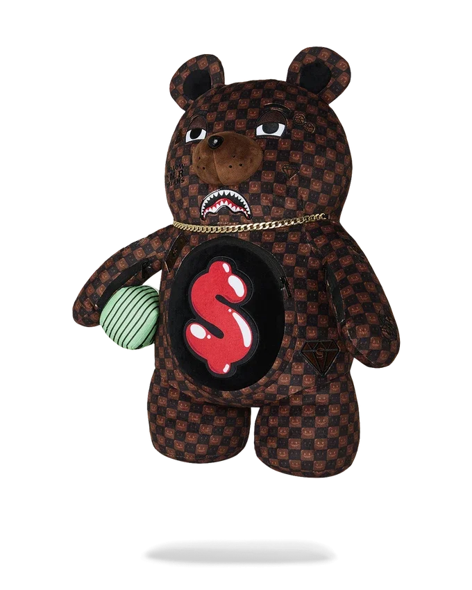 SHARKS IN PARIS GRIN & GRIND MONEYBEAR BACKPACK