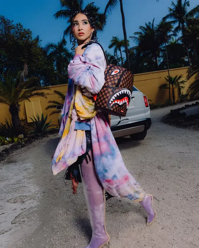 SHARKS IN PARIS GRIN & GRIND SAVAGE BACKPACK