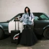 SHARKS IN PARIS HYPER PUFF CARRY-ON LUGGAGE