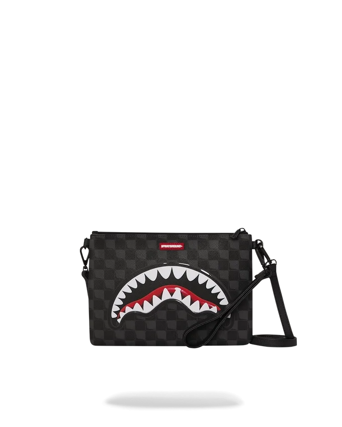 SHARKS IN PARIS HYPER PUFF CROSSOVER CLUTCH