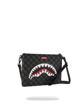 SHARKS IN PARIS HYPER PUFF CROSSOVER CLUTCH
