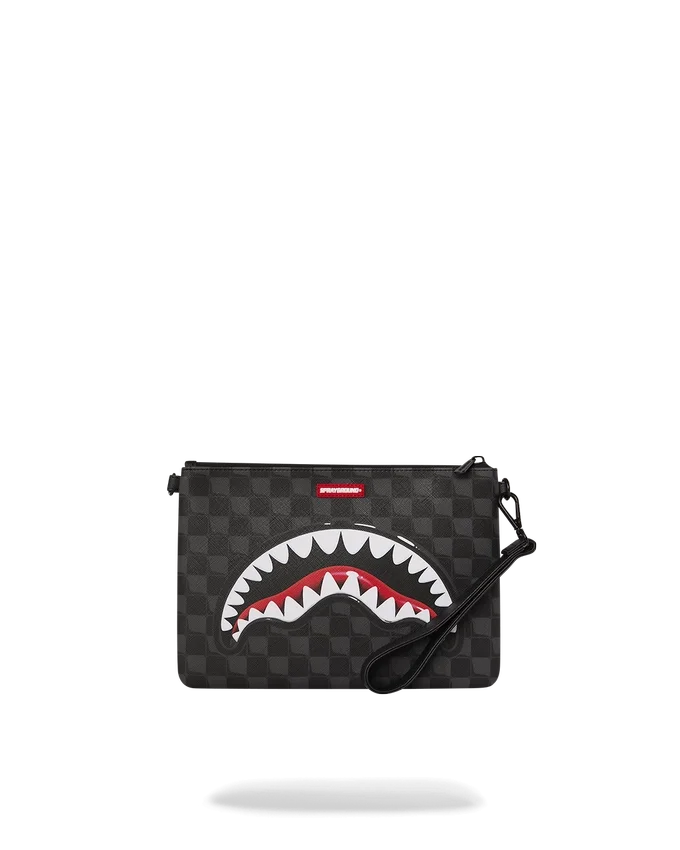 SHARKS IN PARIS HYPER PUFF CROSSOVER CLUTCH