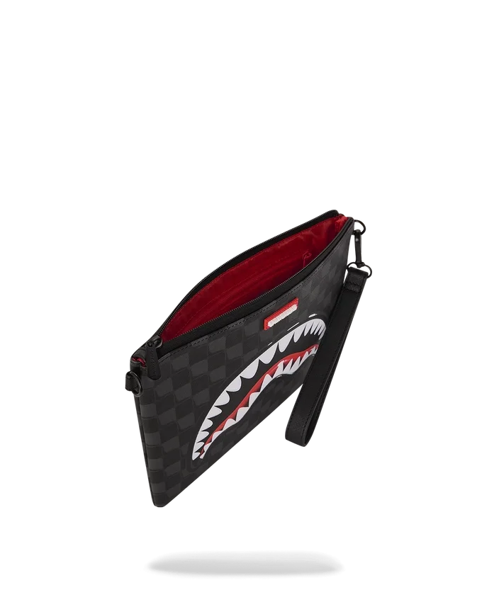 SHARKS IN PARIS HYPER PUFF CROSSOVER CLUTCH