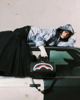SHARKS IN PARIS HYPER PUFF MINI DUFFLE