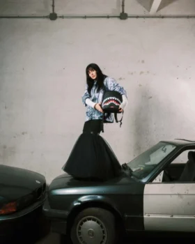 SHARKS IN PARIS HYPER PUFF SAVAGE BACKPACK