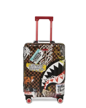 SHARKS IN PARIS THE RIZZ SHARKNAUTICS HARDSHELL CARRY-ON LUGGAGE