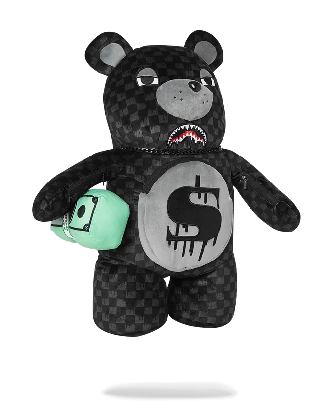 SHARKS IN PARIS THUNDERDRIP MONEYBEAR TEDDYBEAR BACKPACK