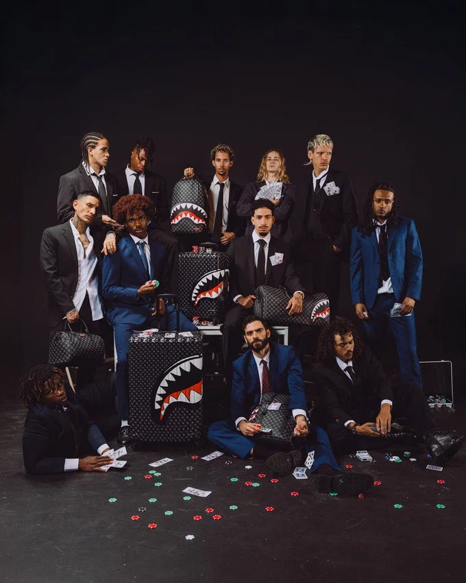 SHINOBI SHARKS IN PARIS DUFFLE