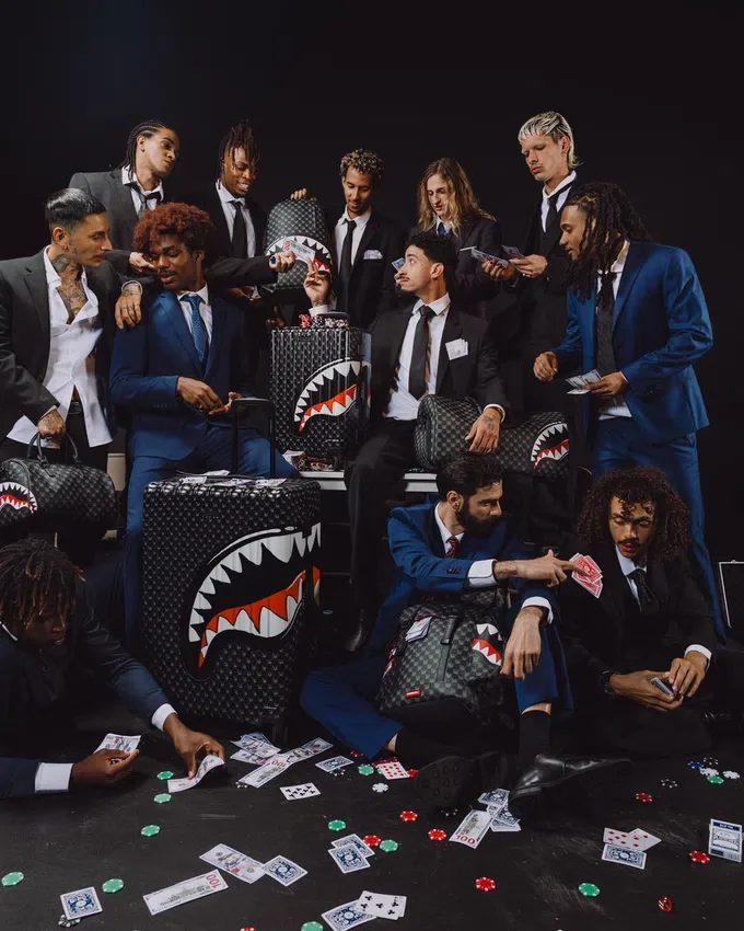 SHINOBI SHARKS IN PARIS DUFFLE