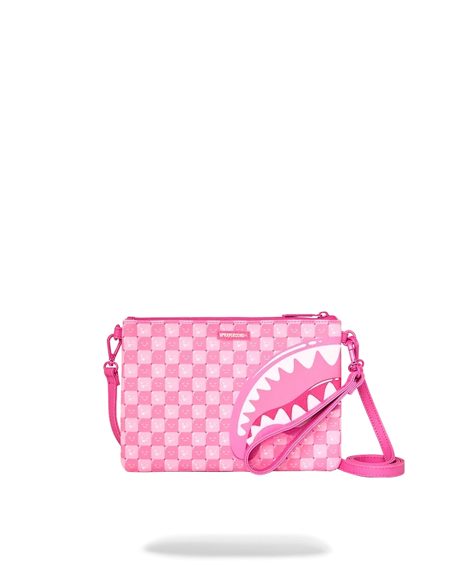 SHINOBI SHARKS IN PARIS (PINK) CROSSOVER CLUTCH
