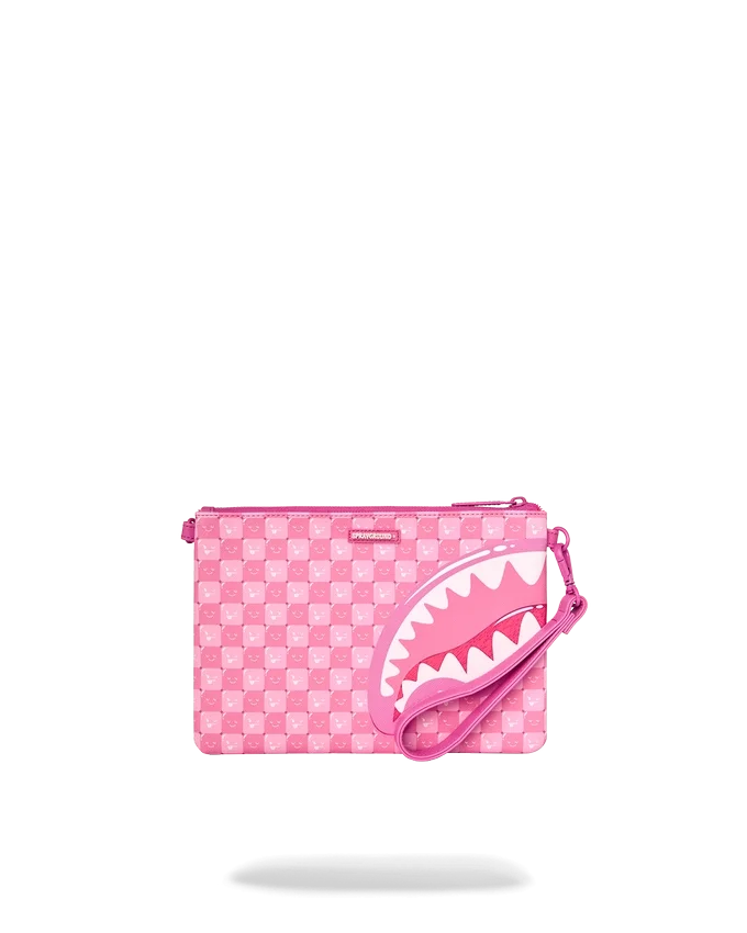 SHINOBI SHARKS IN PARIS (PINK) CROSSOVER CLUTCH