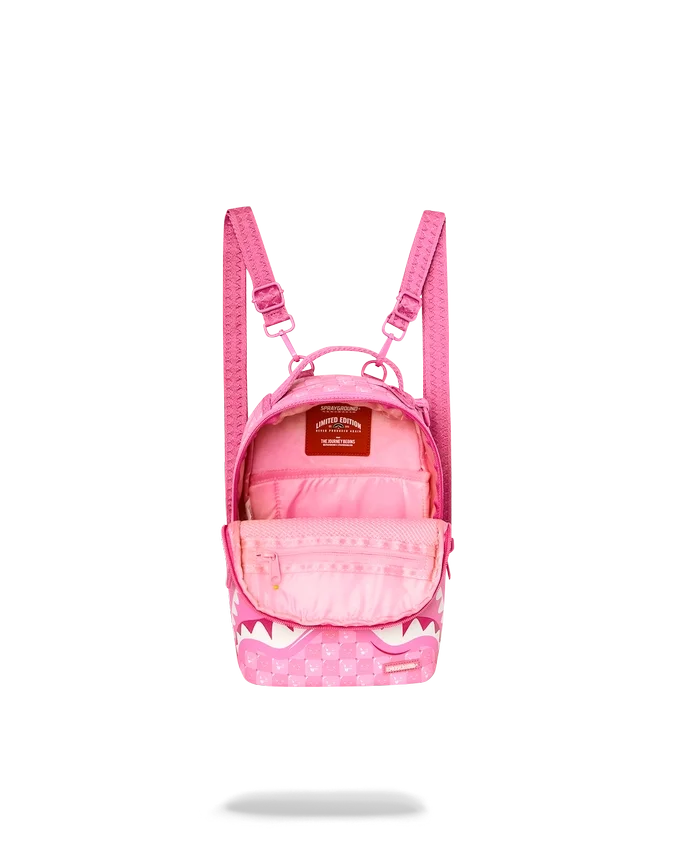 SHINOBI SHARKS IN PARIS (PINK) MINI BACKPACK