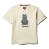 SHORT SLEEVE GRAPHIC MONEY BEAR T-SHIRT (APRICOT)