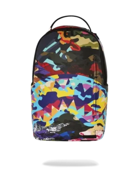 SLICED AND DICED CAMO BACKPACK