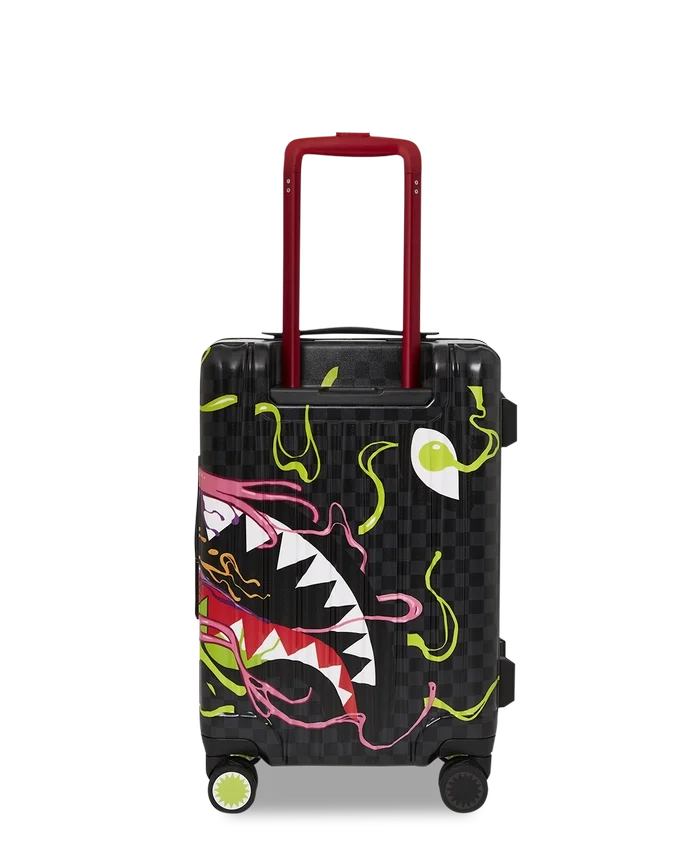 SLIME DIME SHARKNAUTICS HARDSHELL CARRY-ON LUGGAGE