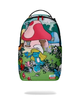 SMURFS IN THE GARDEN BACKPACK