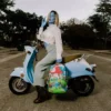 SMURFS IN THE GARDEN BACKPACK