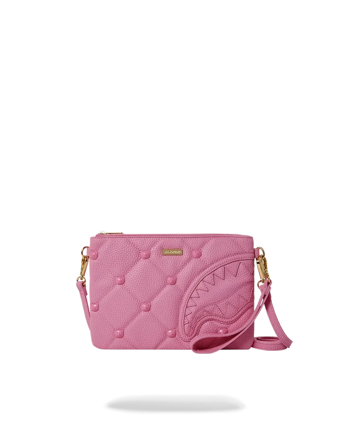 SORBET STUNNA BEAR STUD CROSSOVER CLUTCH