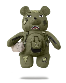 SPECIAL OPS FULL THROTTLE MONEYBEAR TEDDYBEAR BACKPACK