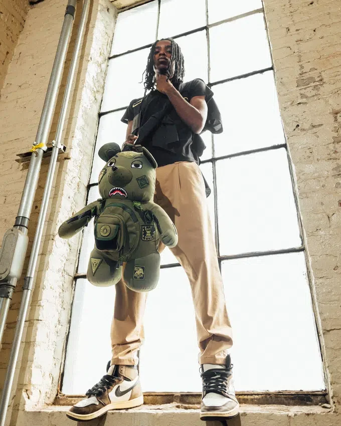 SPECIAL OPS FULL THROTTLE MONEYBEAR TEDDYBEAR BACKPACK