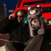 SPEED SHARK SIDE SWIPE MONEYBEAR TEDDY BEAR BACKPACK