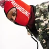 SPLIT POM SKI MASK