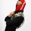SPLIT POM SKI MASK