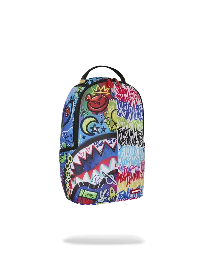 SPLIT SCRIBBLES BACKPACK