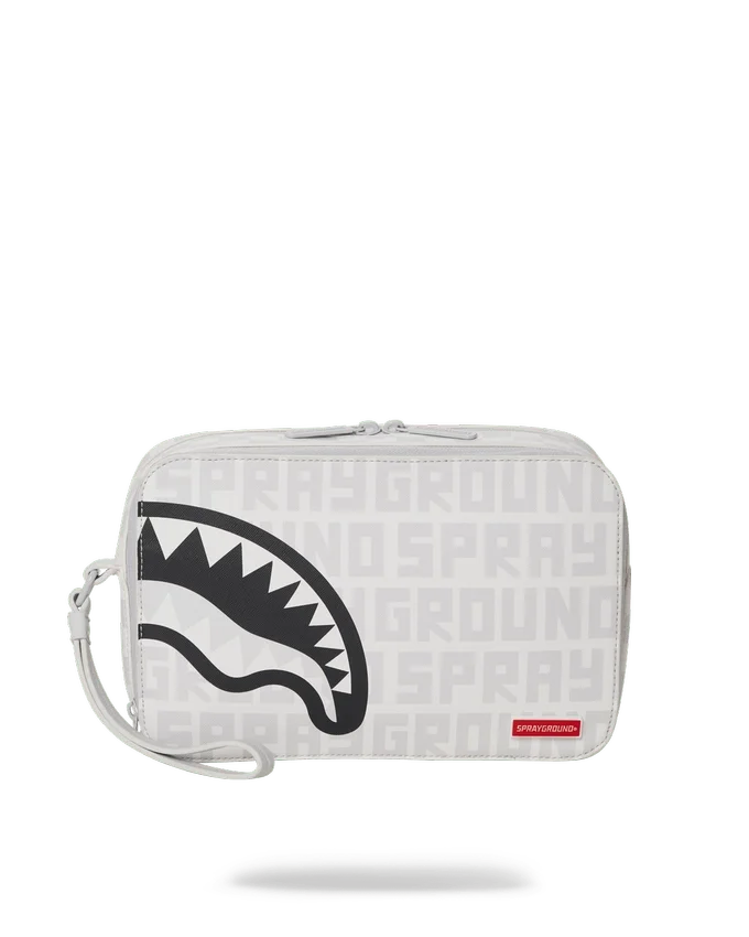 SPLIT THE CHECK (PEARL) TOILETRY BAG