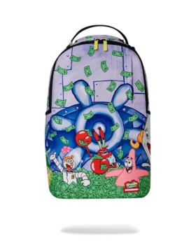 SPONGEBOB CREW MONEY BATH DLXR BACKPACK