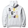 SPONGEBOB CREW SHARK HOODIE (LIGHT GREY)