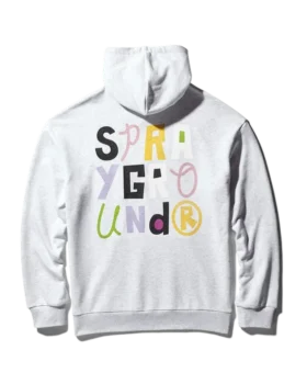 SPONGEBOB CREW SHARK HOODIE (LIGHT GREY)