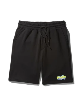 SPONGEBOB KNIT SHORTS (BLACK)